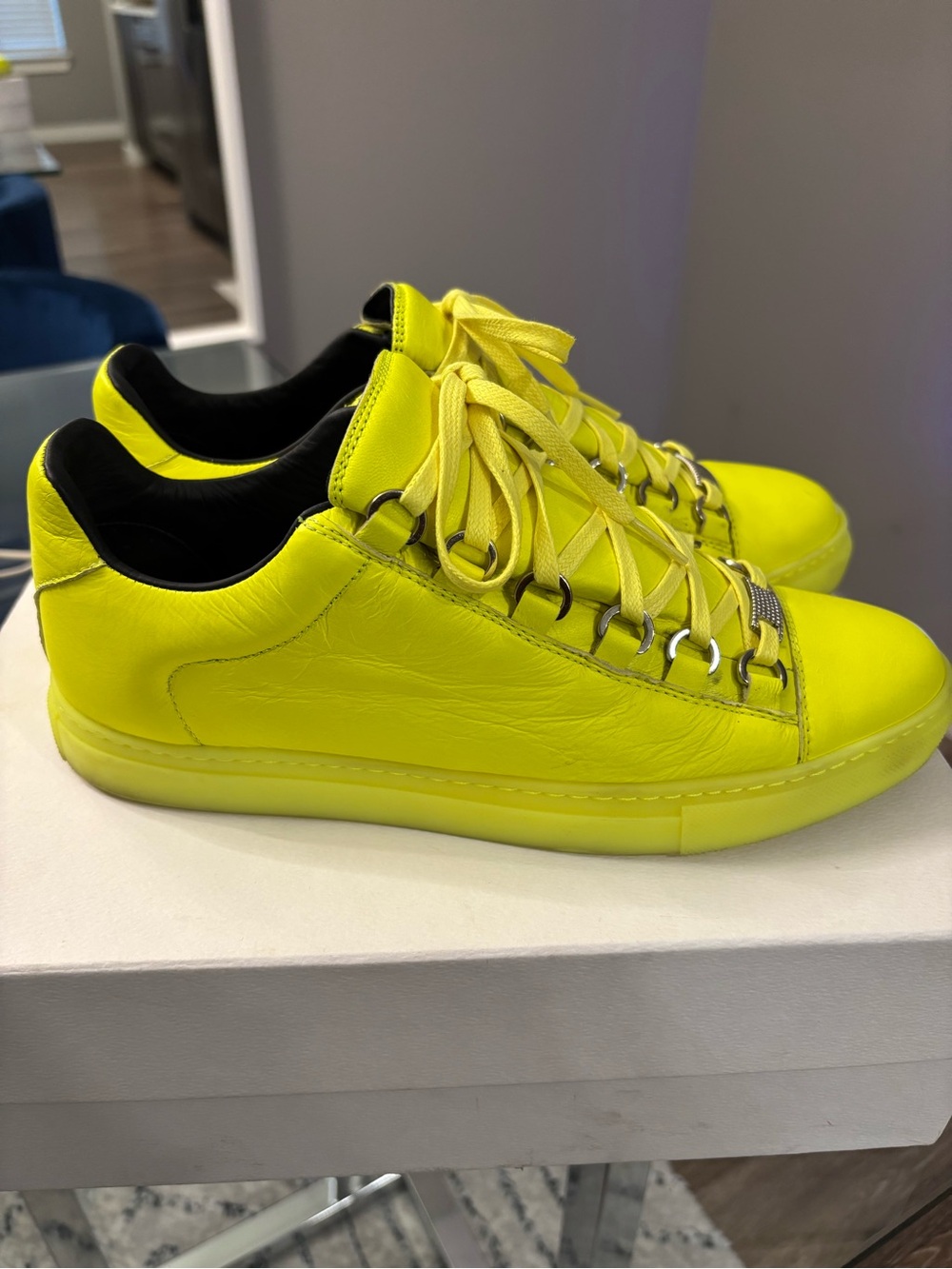 Balenciaga Arena Sneakers Neon - Size 39
